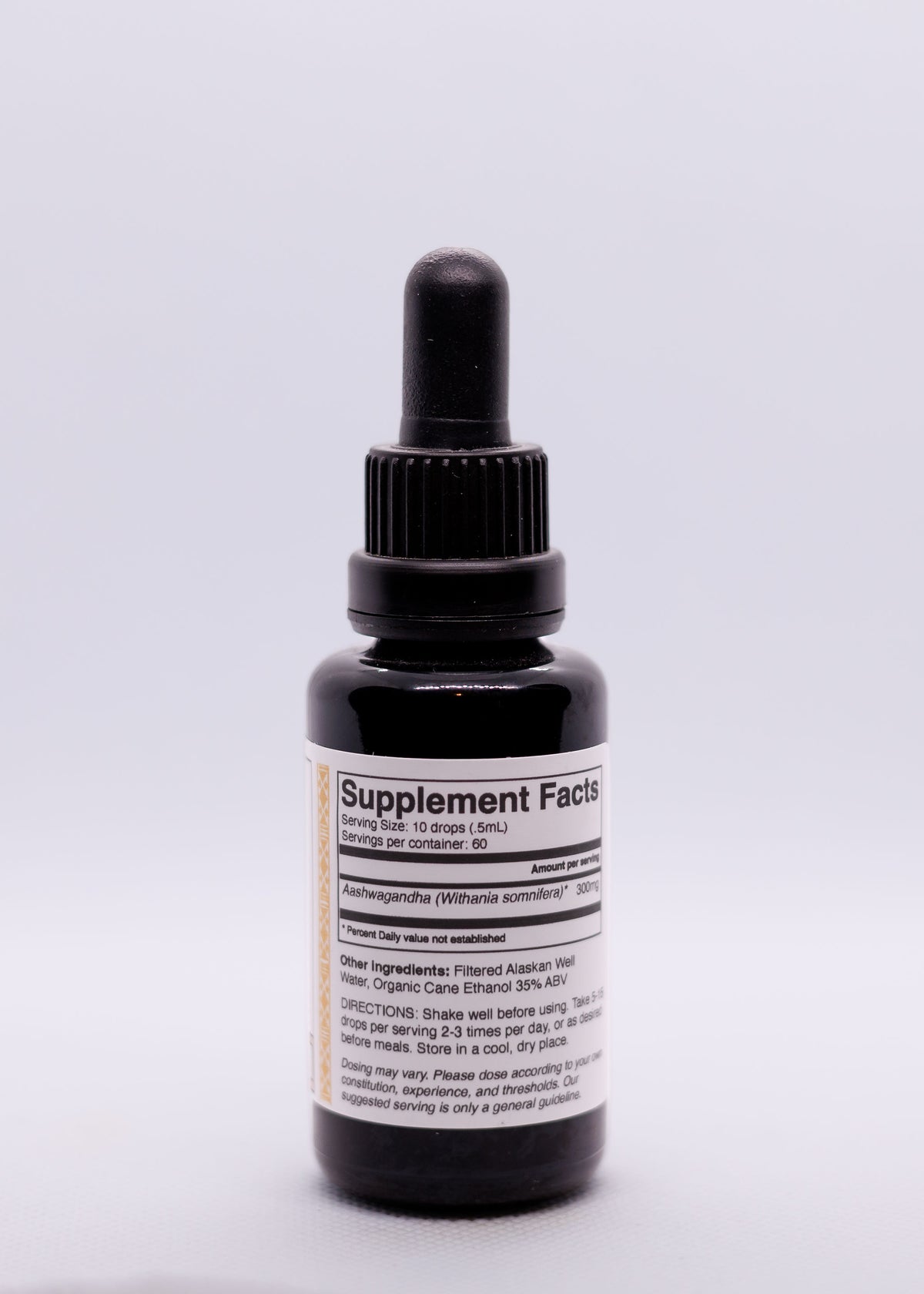 Ashwagandha Ultrasonic Assisted Extract Tincture