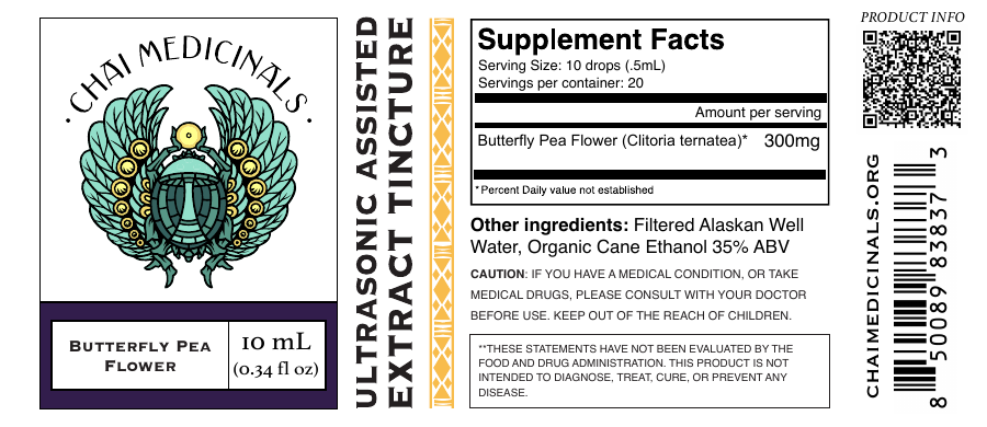 Butterfly Pea Flower Ultrasonic Assisted Extract Tincture