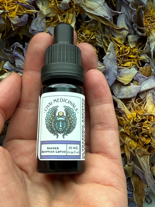 Sacred Egyptian Blue Lotus Ultrasonic Assisted Extract Tincture