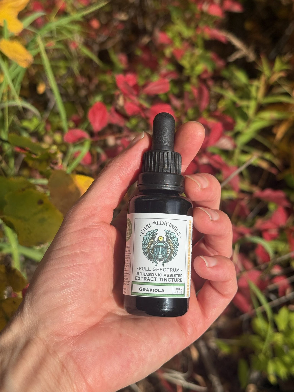 Graviola (Soursop Leaf) Ultrasonic Assisted Extract Tincture
