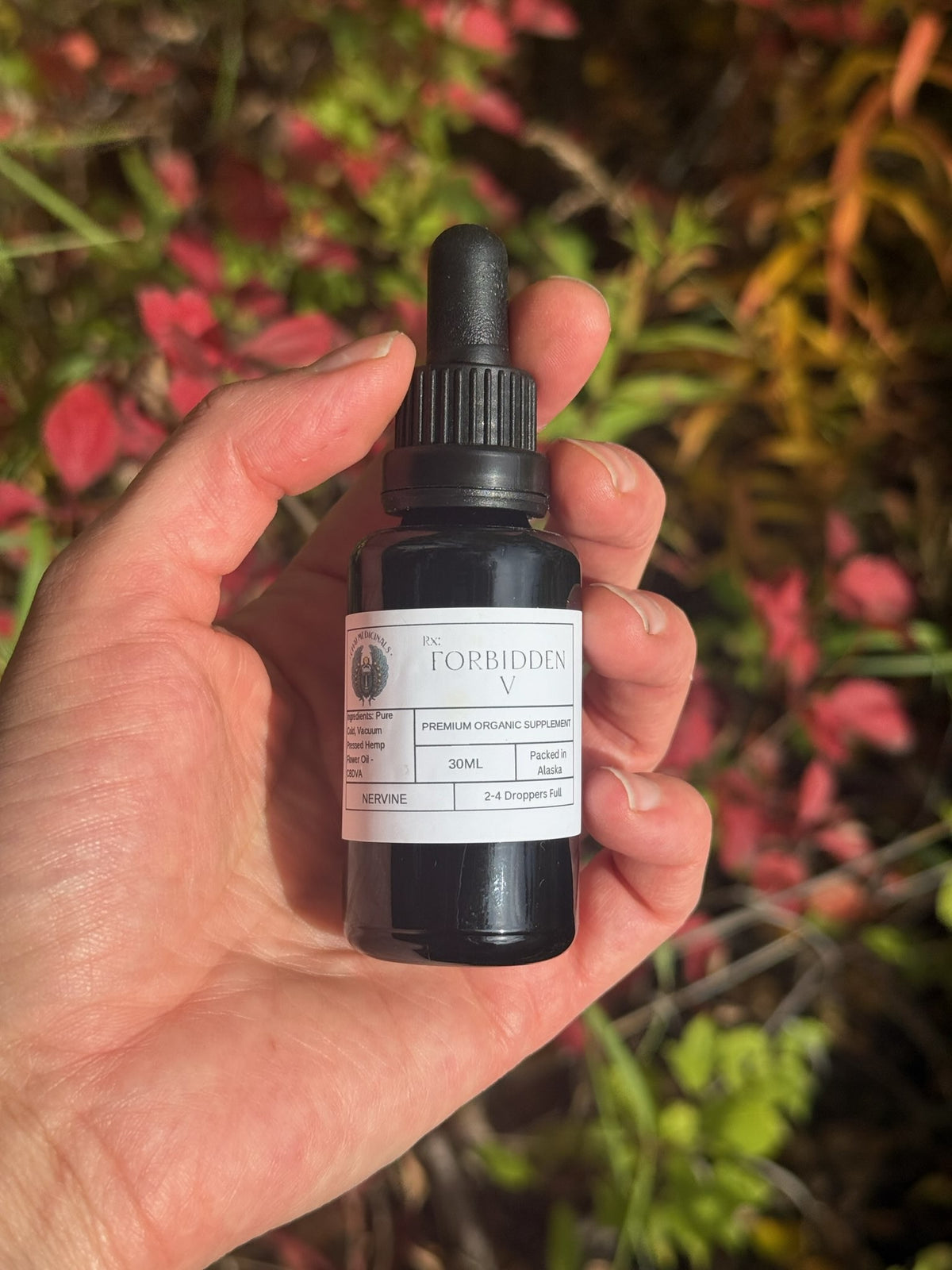 Hemp Flower Oils - Forbidden V