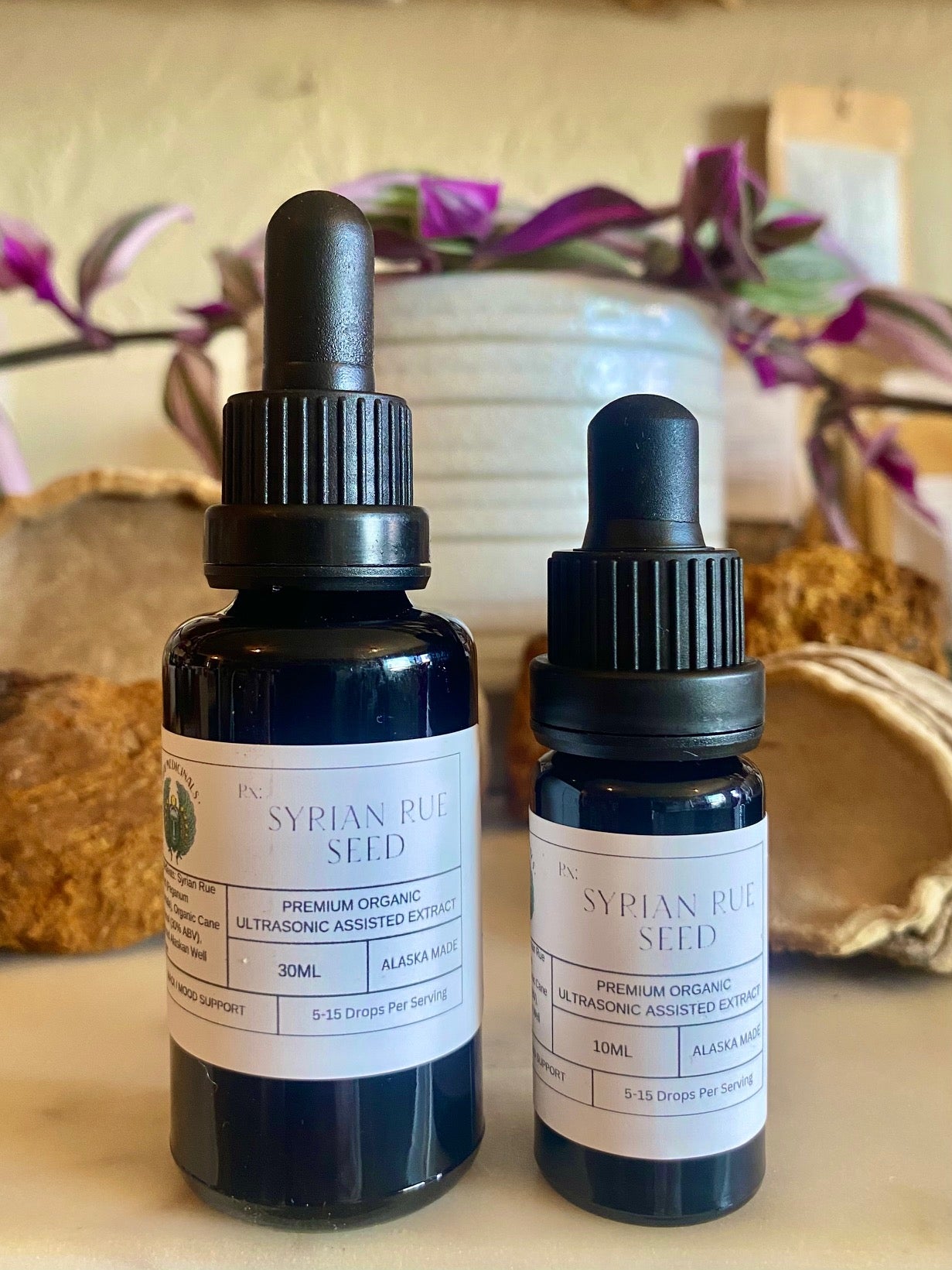 Syrian Rue Seed Ultrasonic Assisted Extract Tincture