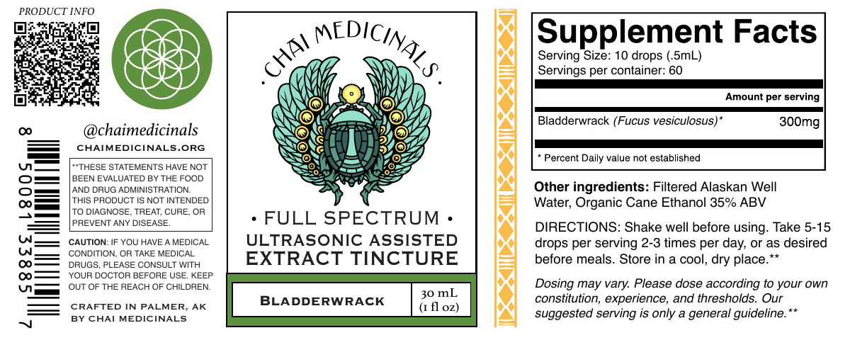 Bladderwrack Ultrasonic Assisted Extract Tincture
