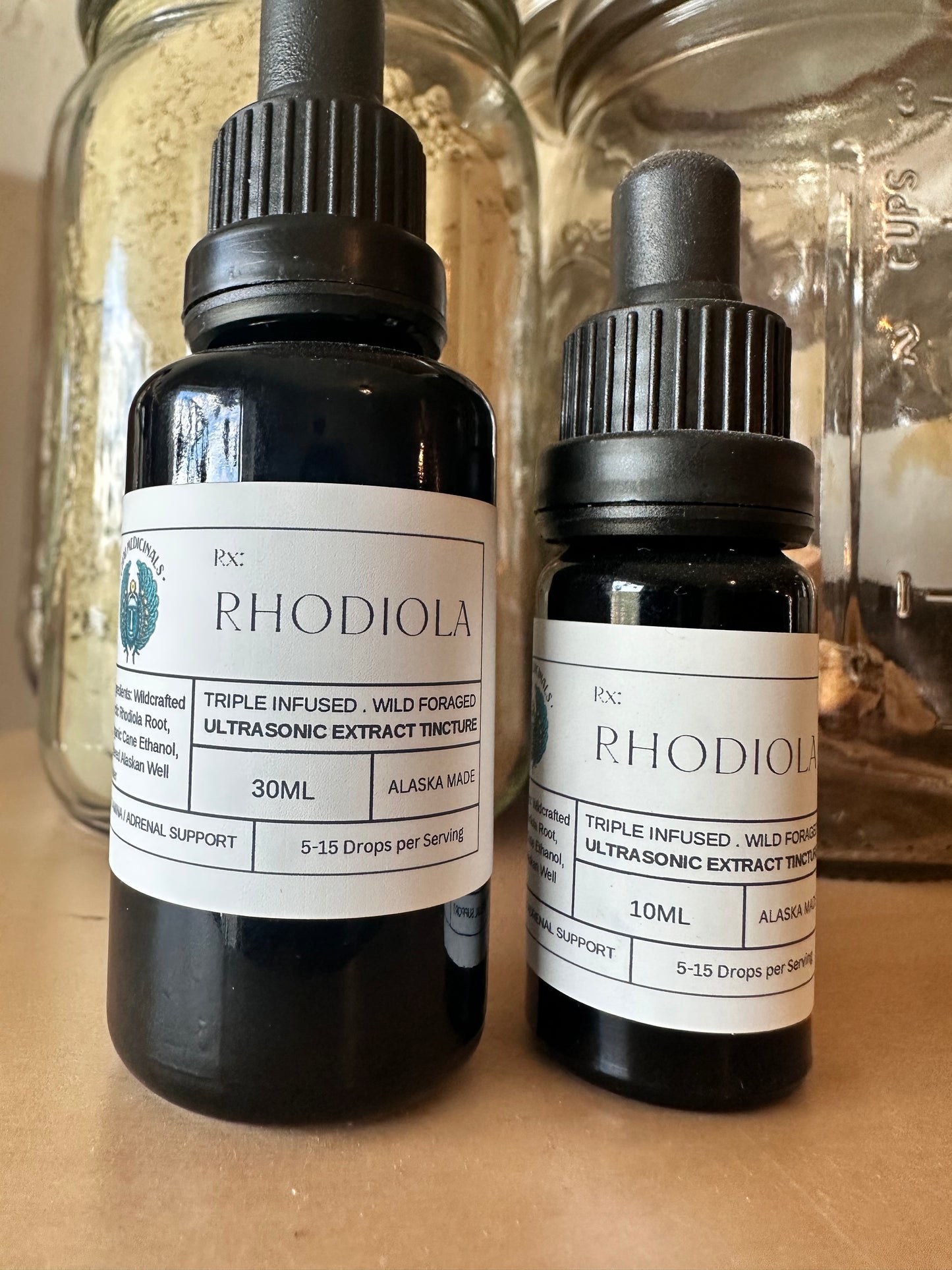 Rhodiola Ultrasonic Assisted Extract Tincture