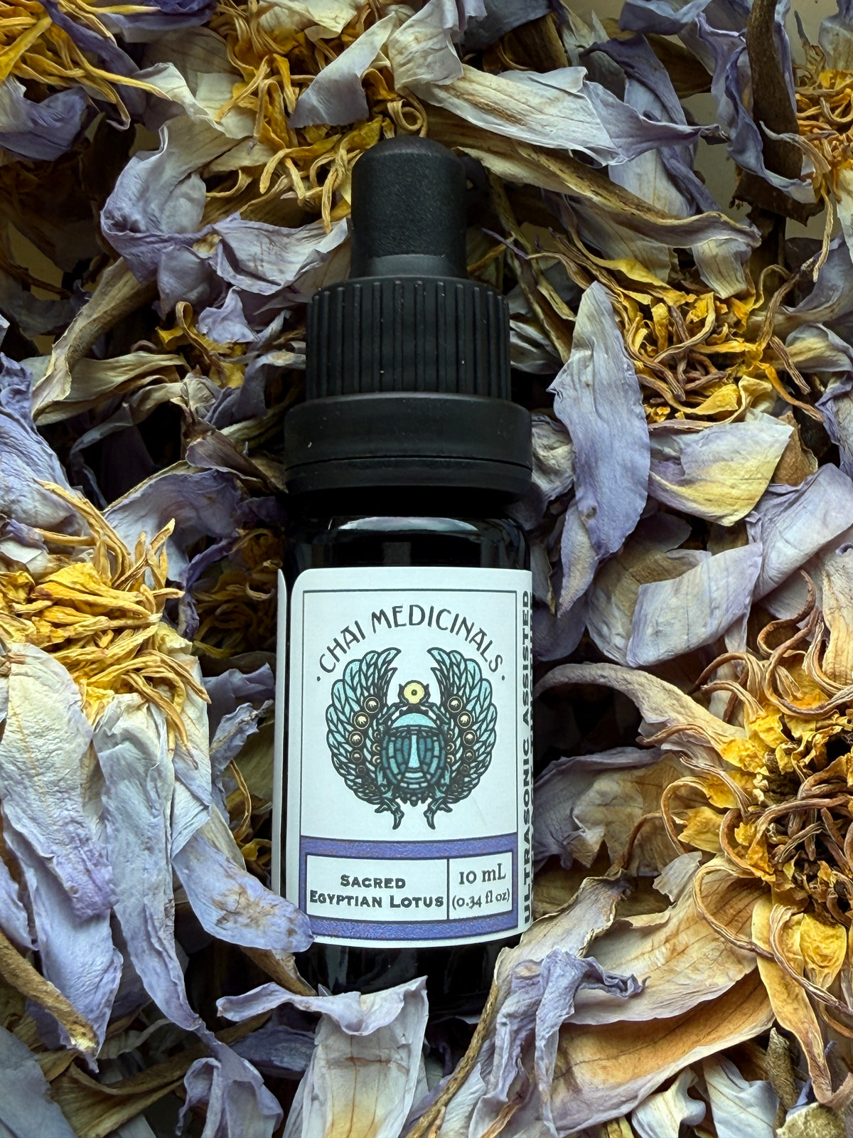 Sacred Egyptian Blue Lotus Ultrasonic Assisted Extract Tincture