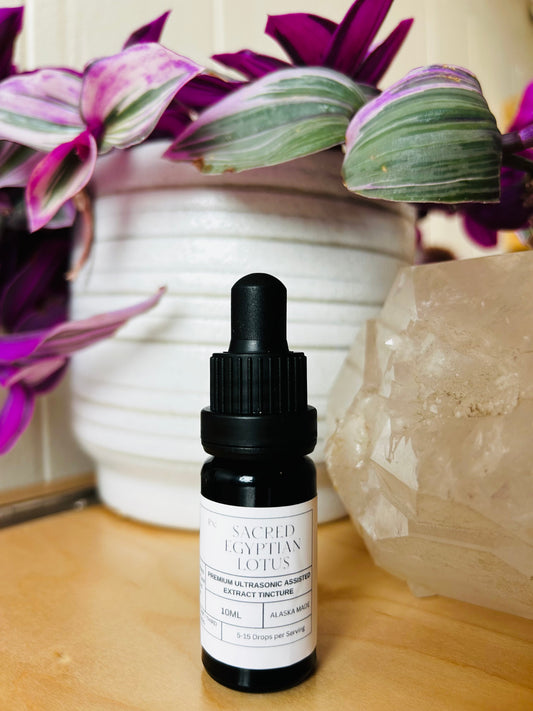Sacred Egyptian Blue Lotus Ultrasonic Assisted Extract Tincture