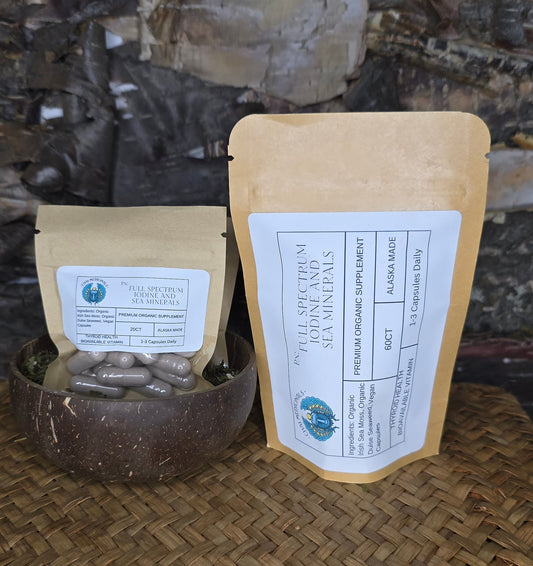 Iodine And Sea Minerals Capsules - Full Spectrum