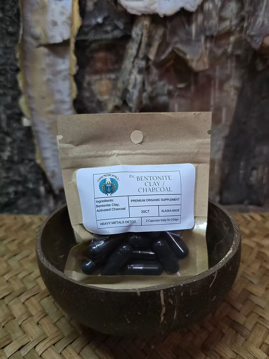 Bentonite Clay & Charcoal Capsules