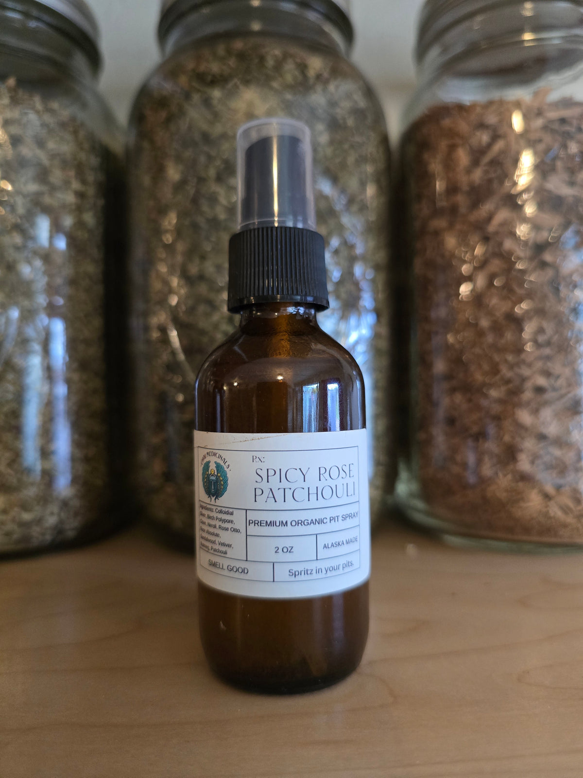Spicy Rose Patchouli Spray